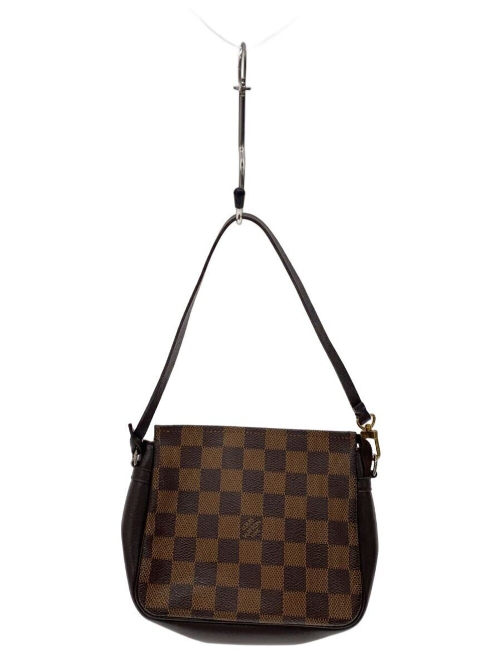 LOUIS VUITTON Trousse Makeup Damier Ebene Brown